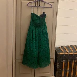 Vera Wang Couture! Exquisite Emerald Dress